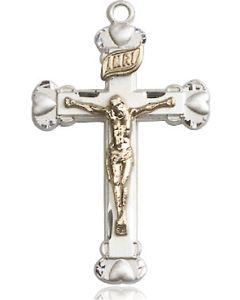 Crucifix 2620 - 1 1/8 x 5/8