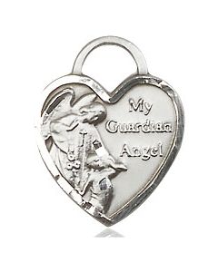 Guardian Angel Heart 3402 - 5/8 x 1/2