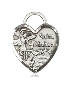 St Michael Heart 3403 - 5/8 x 1/2