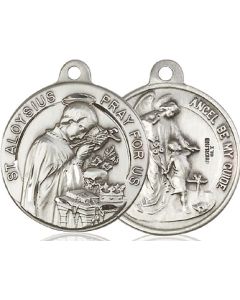 Saint Aloysius Guardian Angel 36-108/105 - 7/8 x 7/8