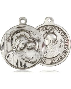 Our Lady of Good Counsel Sacred Heart of Jesus 36-118/117 - 7/8 x 7/8