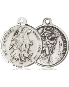 Saint Raphael the Archangel Saint Christopher 36-123/179 - 7/8 x 7/8
