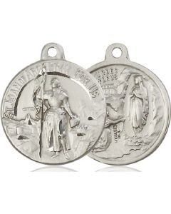 Saint Joan of Arc Our Lady of Lourdes 36-139/116 - 7/8 x 7/8