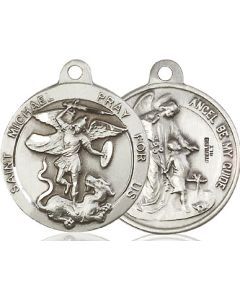 Saint Michael the Archangel Guardian Angel 36-154/105 - 7/8 x 7/8