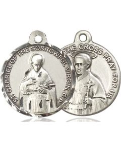 Saint Gabriel of the Blessed Virgin Saint Paul of the Cross 36-174/173 - 7/8 x 7/8