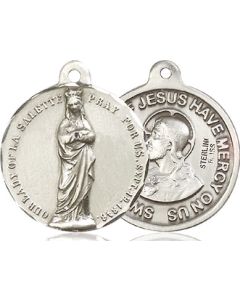 Our Lady of Lasalette Sacred Heart of Jesus 36-188/117 - 7/8 x 7/8