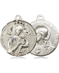 Our Lady Perpetual Help Sacred Heart of Jesus 37-101/117 - 1 x 1 1/8