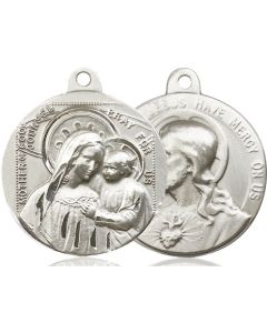 Our Lady of Good Counsel Sacred Heart of Jesus 37-118/117 - 1 x 1 1/8