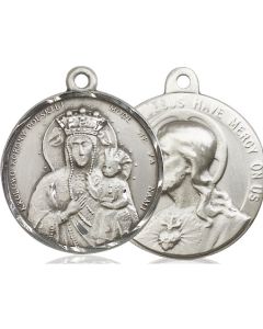 Our Lady of Czestochowa Sacred Heart of Jesus 37-155/117 - 1 x 1 1/8