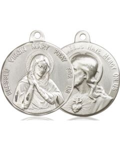 Blessed Virgin Sacred Heart of Jesus 37-164/117 - 1 x 1 1/8