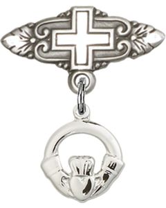 Claddagh Baby Badge - 4113/0731