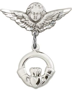 Claddagh Baby Badge - 4113/0735
