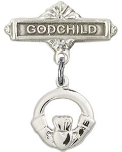 Claddagh Baby Badge - 4113/0736