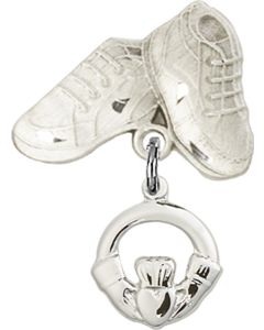 Claddagh Baby Badge - 4113/5923