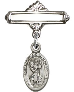 St Christopher Baby Badge - 4121C/0730