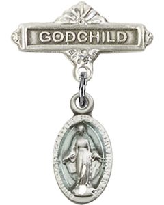 Miraculous Blue Epoxy Baby Badge - 4121EM/0736