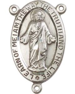 Scapular 4123SCTR - 7/8 x 1/2 Rosary Center