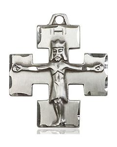 Modern Crucifix 4135 - 3/4 x 5/8