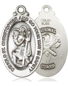 St Christopher National Guard 4145--5 - 1 1/8 x 3/4