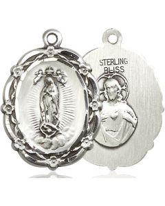 Our Lady of Guadalupe 4146F - 7/8 x 5/8