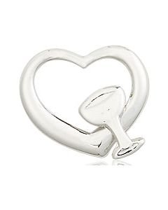 Heart / Chalice 4205 - 1/2 x 1/2