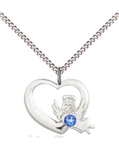 Heart / Guardian Angel 4206 - 1/2 x 5/8 Available in 12 colors