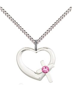 Heart / Cross 4207 - 1/2 x 1/2 Available in 12 colors