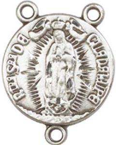Our Lady of Guadalupe 4228CTR - 5/8 x 1/2 Rosary Center