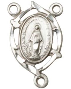 Miraculous 4258CTR - 5/8 x 3/8 Rosary Center