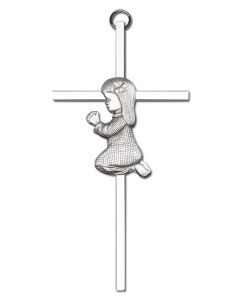 Praying Girl 4690 - 6 x 3 Wall Cross