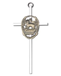 Lamb of God 4915 - 6 x 3 Wall Cross