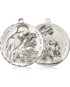 Saint Aloysius Guardian Angel 50-108/105 - 1 1/2 x 1 1/2