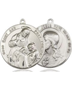 Saint Ann Sacred Heart of Jesus 50-113/117 - 1 1/2 x 1 1/2