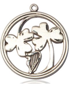Irish Shamrock Harp 5104 - 7/8 X 7/8