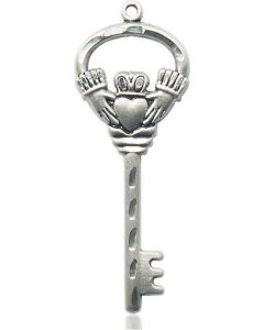 Key w/Claddagh 5110 - 1 1/2 x 1/2
