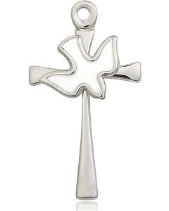 Cross Holy Spirit 5229W - 7/8 x 1/2