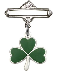 Shamrock Baby Badge - 5243/0730