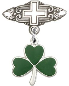 Shamrock Baby Badge - 5243/0731
