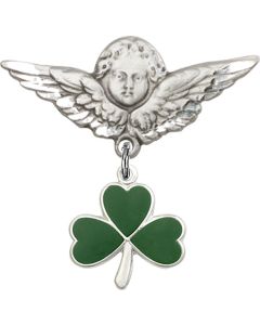 Shamrock Baby Badge - 5243/0733