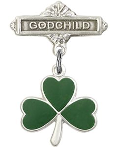 Shamrock Baby Badge - 5243/0736