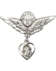Guardian Angel Baby Badge - 5407/0733