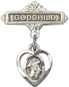 Guardian Angel Baby Badge - 5407/0736