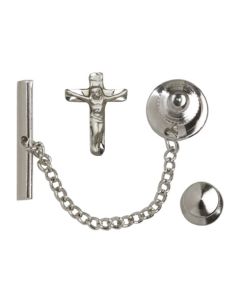Crucifix 5417L/TTL - 5/8 x 1/4 Lapel Pin/Tie Tac