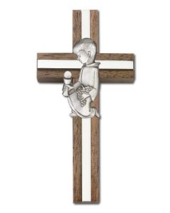 Communion Boy 5432 - 4 x 2 Wall Cross