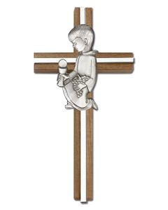 Communion Boy 5620 - 6 x 3 Wall Cross