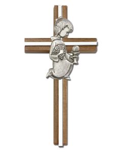 Communion Girl 5630 - 6 x 3 Wall Cross