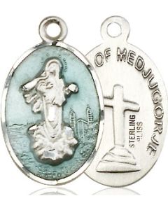 Our Lady of Medugorje 5678E - 7/8 x 1/2
