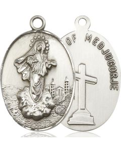 Our Lady of Medugorje 5679 - 1 3/8 x 7/8