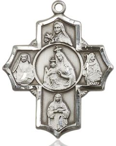 Our Lady of Mount Carmel 4-Way 5702 - 1 1/4 x 1