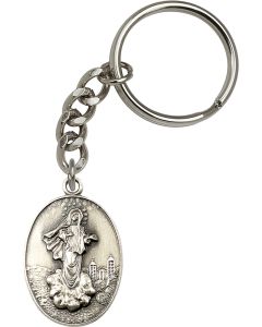 Medjugorje 5839SRC - 1 3/8 x 7/8 KeyChain